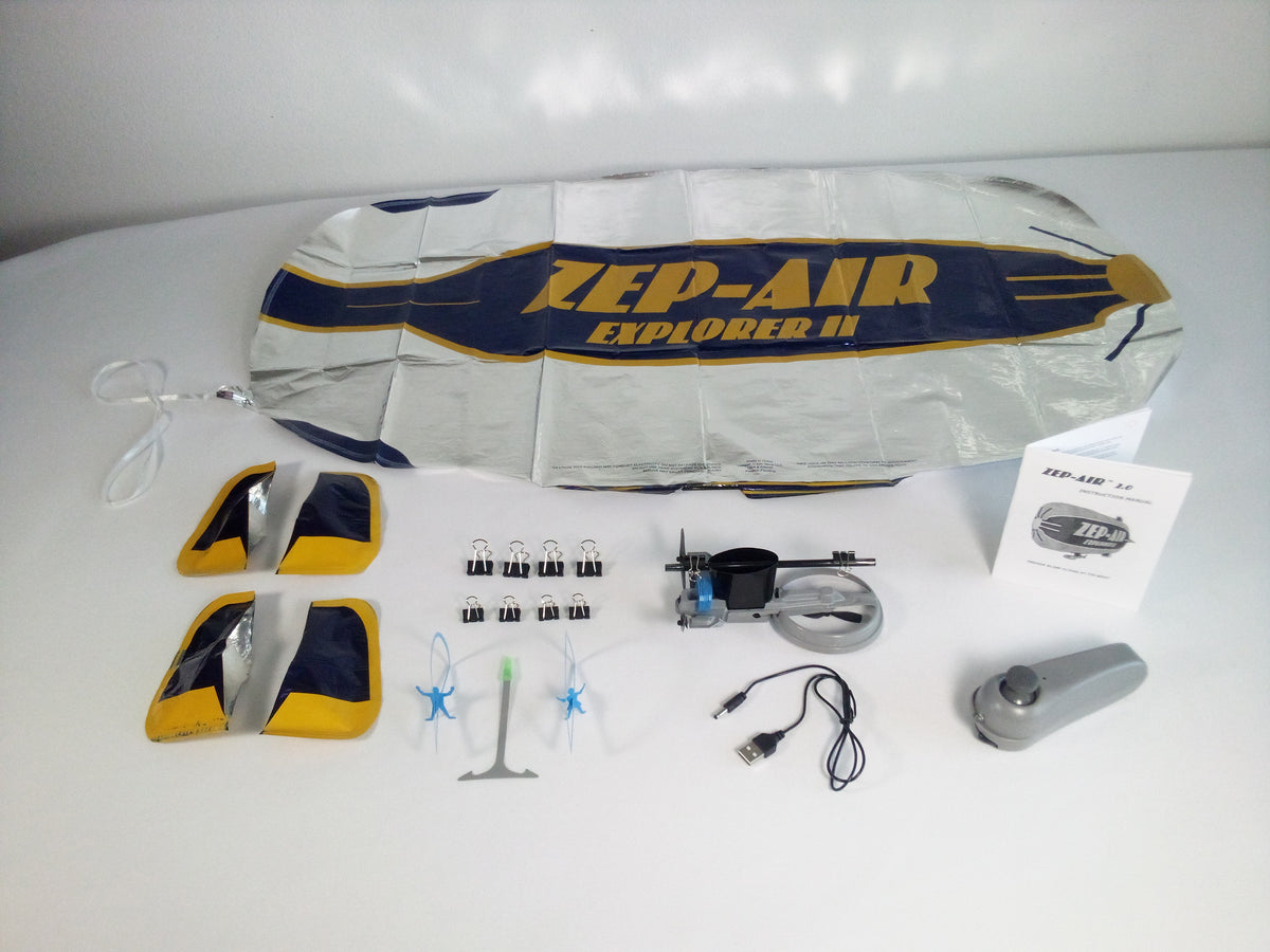 ZEP-AIR Explorer RC Indoor Blimp – HobbyFlyRC