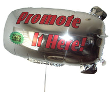 Load image into Gallery viewer, ZEP-AIR™ Advertising Promotional Greeting Blimp Tethered Foil Balloon 32"x16" Deluxe Kit
