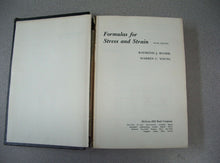 Load image into Gallery viewer, Formulas for Stress and Strain 5th ed Roark &amp; Young 1982

