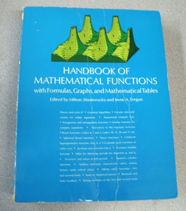 Handbook of Math Functions: Formulas,Graphs & Mathematical Tables 1965 Softcover