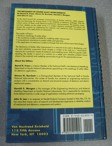 The Mechanics of Solder Alloy Interconnects by John H. Lau, Steven N. Burchett,