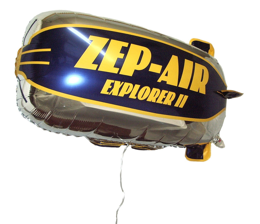 ZEP-AIR™ Explorer II Tethered Blimp Helium Foil Balloon 800mm x 400mm  INTERNATIONAL VERSION