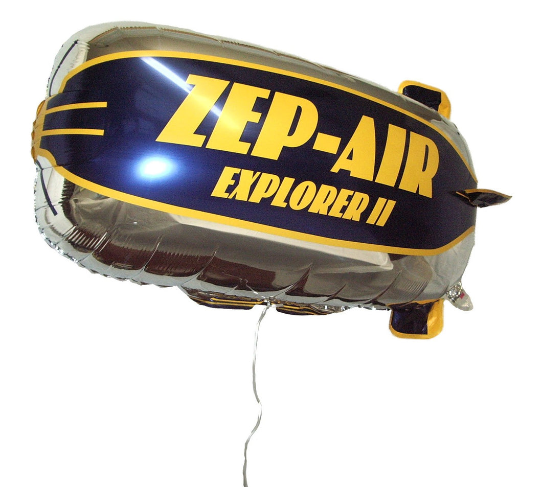 ZEP-AIR™ Explorer II Tethered Blimp Helium Foil Balloon 32in x 16in  USA VERSION